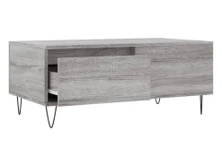 Sale Mesa de centro | Mesa de apoio 90x50x36.5 cm derivados madeira sonoma Cinzento