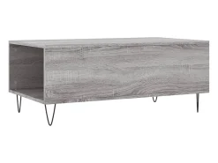 Sale Mesa de centro | Mesa de apoio 90x50x36.5 cm derivados madeira sonoma Cinzento