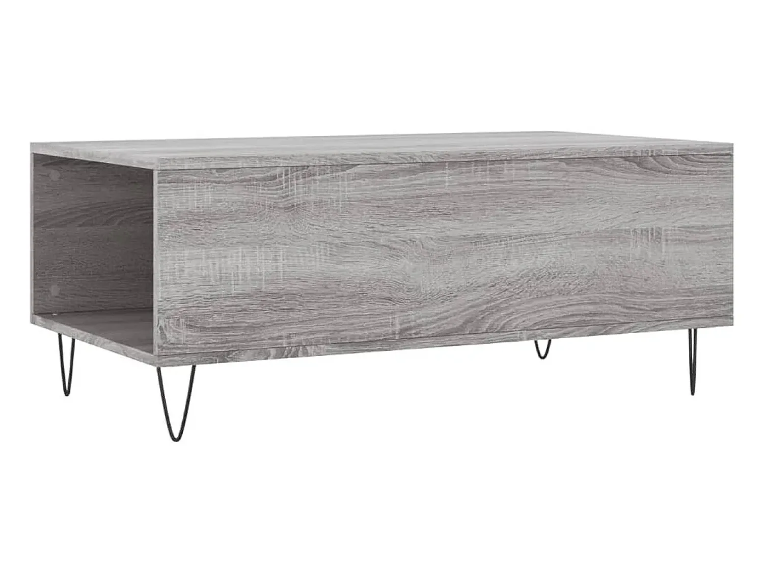 Sale Mesa de centro | Mesa de apoio 90x50x36.5 cm derivados madeira sonoma Cinzento
