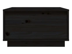 Mesa De Centro* Mesa de centro | Mesa de apoio 55x56x32 cm pinho maciço Preto