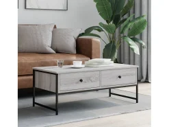 Mesa de centro | Mesa de apoio 101x49x39.5 cm derivados madeira sonoma^ Mesa De Centro