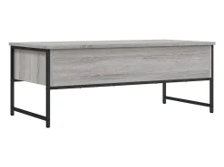 Mesa de centro | Mesa de apoio 101x49x39.5 cm derivados madeira sonoma^ Mesa De Centro