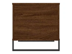 Mesa De Centro* Mesa de centro | Mesa de apoio 60x44.5x45 cm derivados madeira carvalho Castanho