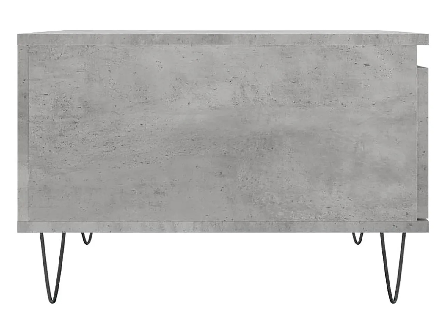 Mesa De Centro* Mesa de centro | Mesa de apoio 55x55x36.5 cm derivados madeira cimento Cinzento