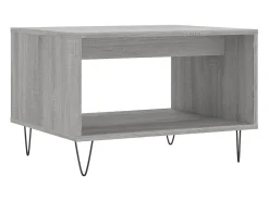 Mesa de centro | Mesa de apoio 60x50x40 cm derivados de madeira sonoma^ Mesa De Centro