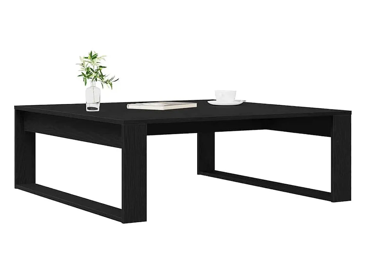 Mesa de centro | Mesa de apoio Carvalho 100x100x35 cm^ Mesa De Centro