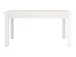 Online Mesa de centro | Mesa de apoio 80x50x40 cm madeira de pinho maciça Branco
