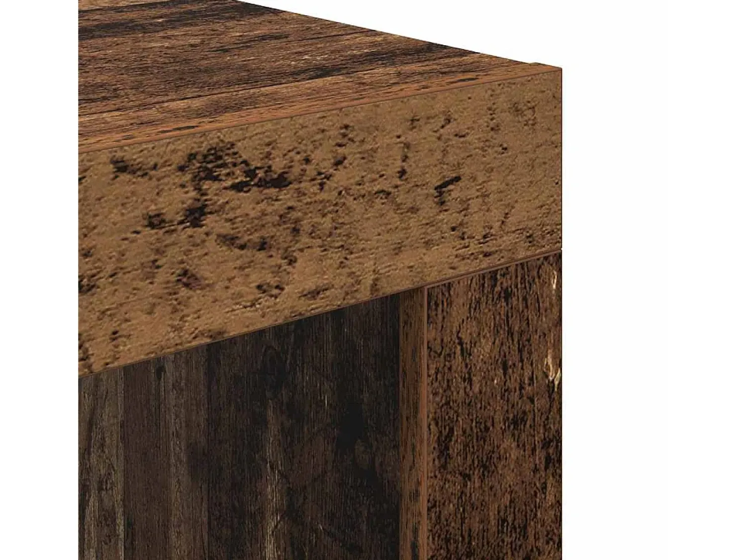New Mesa de centro | Mesa de apoio Madeira antiga Madeira processada Castanho