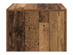 New Mesa de centro | Mesa de apoio Madeira antiga Madeira processada Castanho