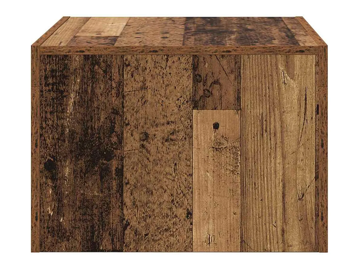 New Mesa de centro | Mesa de apoio Madeira antiga Madeira processada Castanho