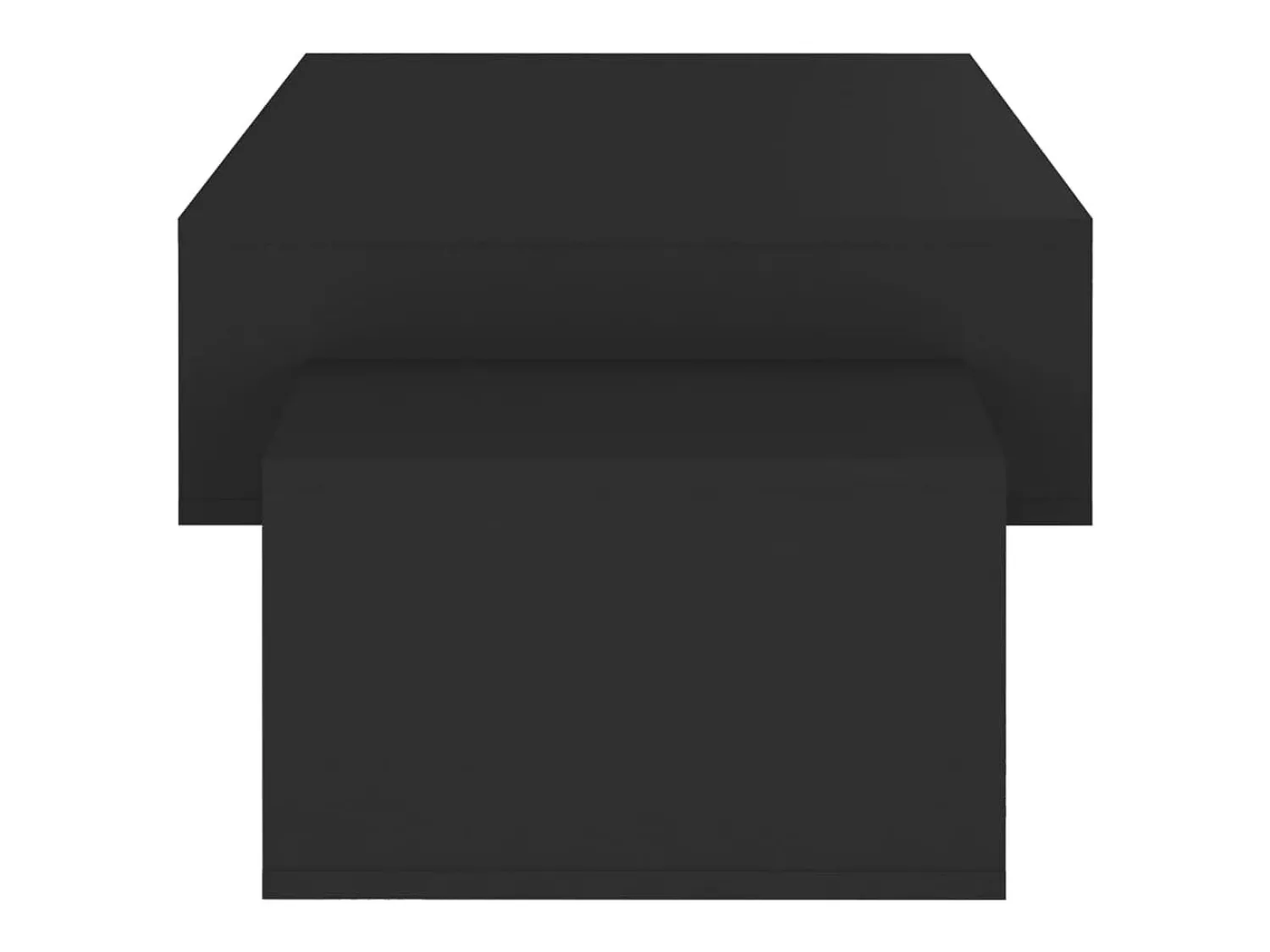 Mesa de centro | Mesa de apoio 105x55x32 cm derivados de madeira^ Mesa De Centro