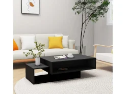 Mesa de centro | Mesa de apoio 105x55x32 cm derivados de madeira^ Mesa De Centro