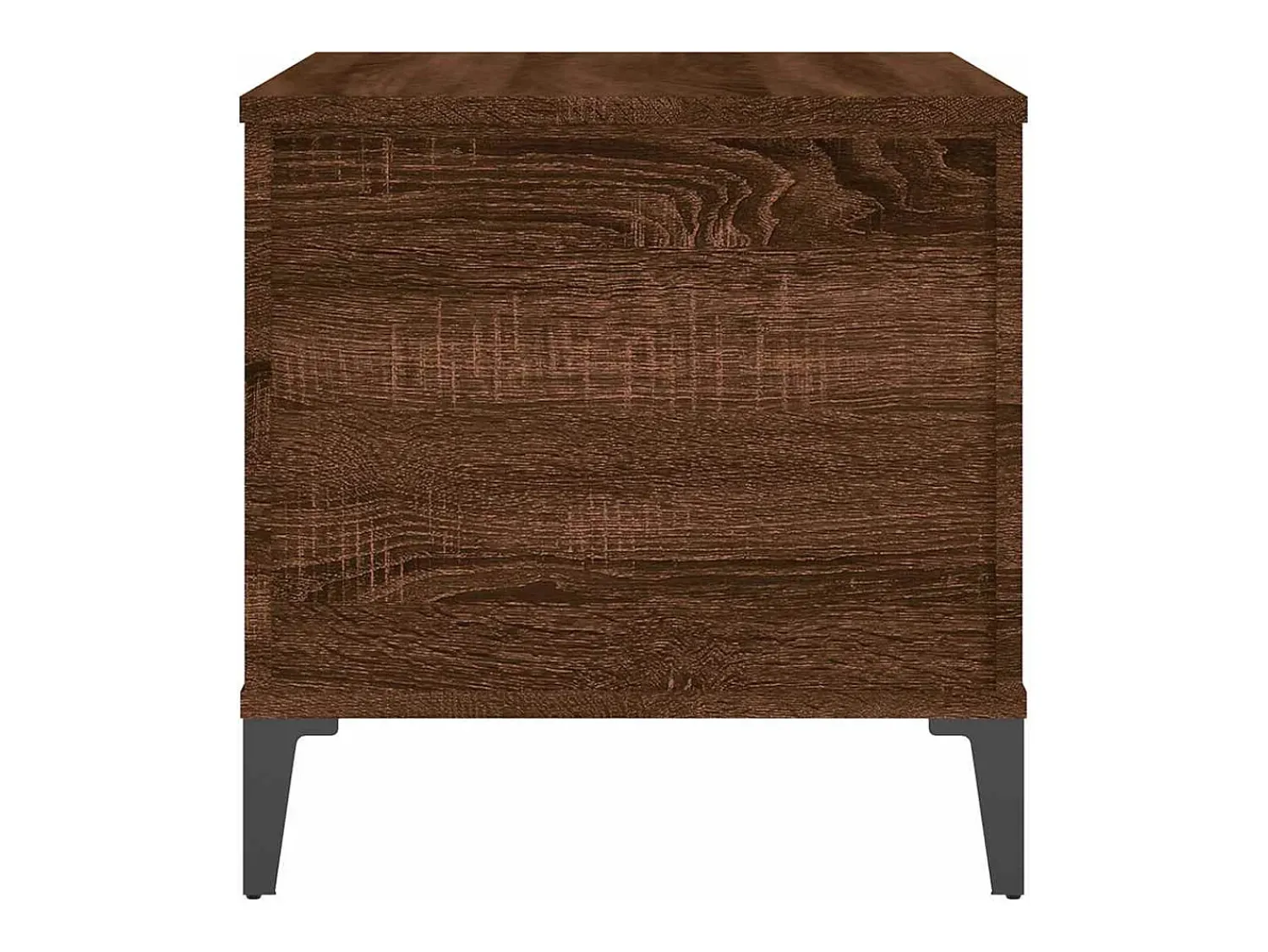 Mesa de centro | Mesa de apoio 60x44.5x45 cm derivados madeira carvalho^ Mesa De Centro