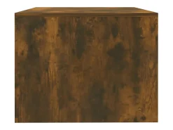 Mesa De Centro* Mesa de centro | Mesa de apoio 102x55x42 cm madeira processada carvalho fumado Castanho