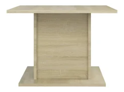 Online Mesa de centro | Mesa de apoio 55.5x55.5x40cm derivados madeira carvalho sonoma Bege