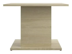 Online Mesa de centro | Mesa de apoio 55.5x55.5x40cm derivados madeira carvalho sonoma Bege