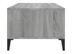 Hot Mesa de centro | Mesa de apoio 90x50x36.5 cm derivados madeira sonoma Cinzento