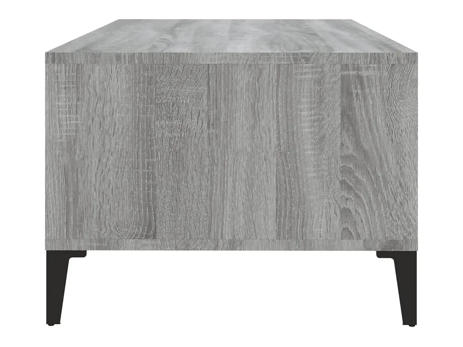 Hot Mesa de centro | Mesa de apoio 90x50x36.5 cm derivados madeira sonoma Cinzento