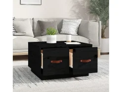 Mesa de centro | Mesa de apoio 60x53x35 cm madeira de pinho maciça^ Mesa De Centro