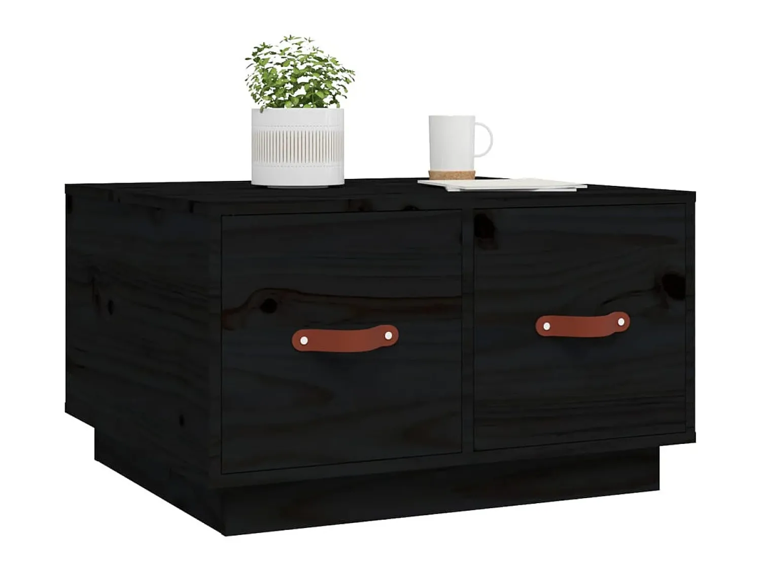 Mesa de centro | Mesa de apoio 60x53x35 cm madeira de pinho maciça^ Mesa De Centro