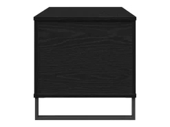 Mesa De Centro| Mesa de centro | Mesa de apoio | Mesa de Café Carvalho 90x44.5x45 cm Preto