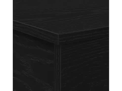 Mesa De Centro| Mesa de centro | Mesa de apoio | Mesa de Café Carvalho 90x44.5x45 cm Preto
