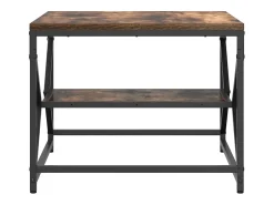 Mesa de centro | Mesa de apoio | Mesa de café Carvalho fumado 51x50x40 cm^ Mesa De Centro