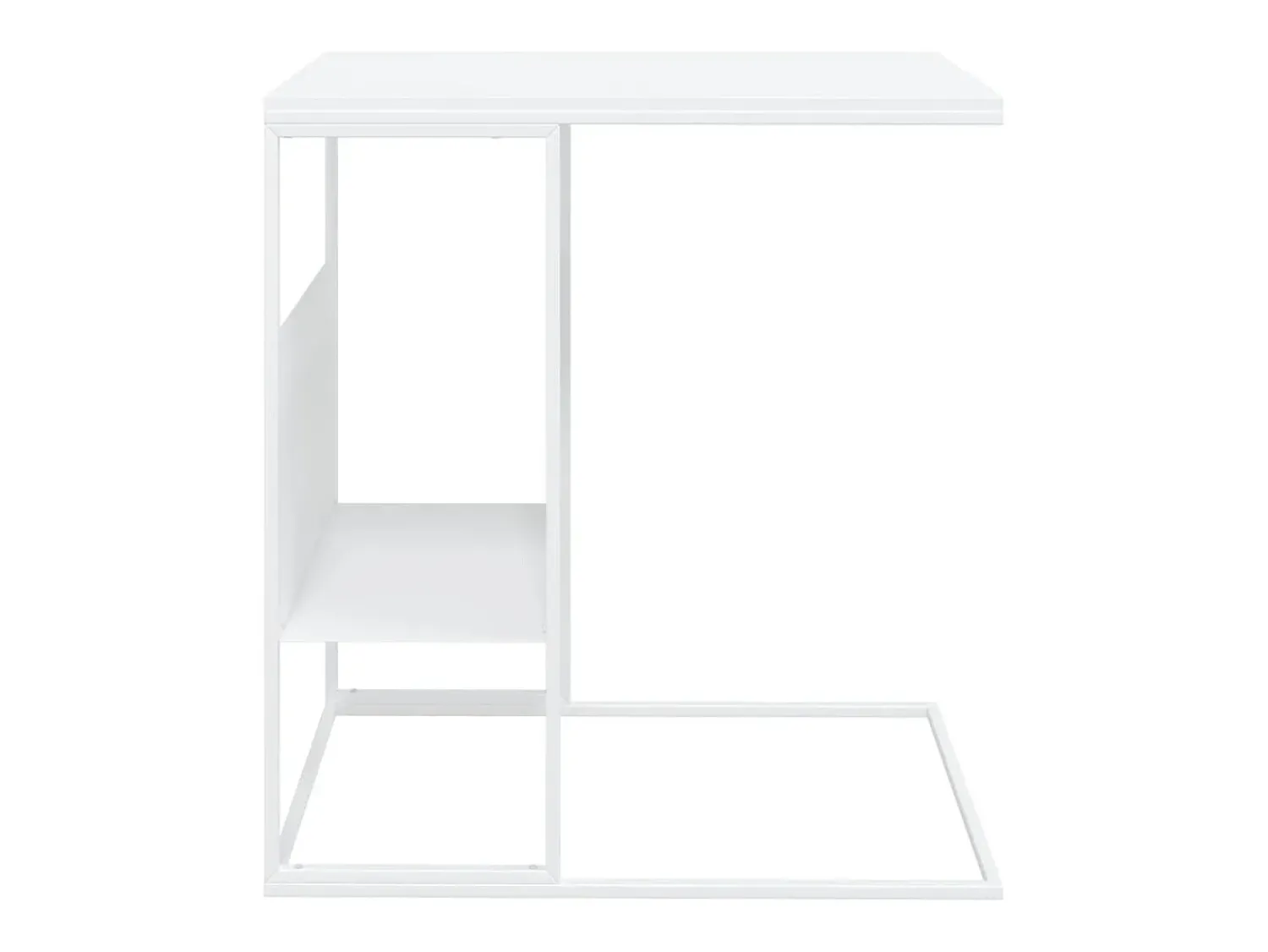 Mesa de centro | Mesa de apoio 55x36x59.5 cm derivados de madeira^ Mesa De Centro