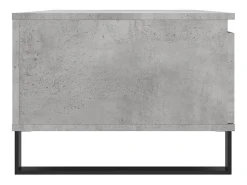 Mesa De Centro| Mesa de centro | Mesa de apoio 90x50x36.5 cm derivados madeira cimento Cinzento