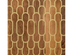 Mesa De Centro| Mesa de centro | Mesa de apoio | Mesa de café 100x54x40 cm madeira de mangueira maciça Castanho