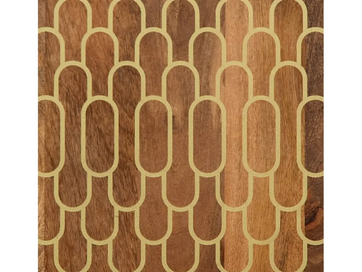 Mesa De Centro| Mesa de centro | Mesa de apoio | Mesa de café 100x54x40 cm madeira de mangueira maciça Castanho