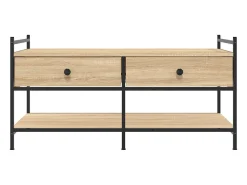 Mesa de centro | Mesa de apoio 99x50x50 derivados de madeira carvalho sonoma^ Mesa De Centro