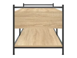 Mesa de centro | Mesa de apoio 99x50x50 derivados de madeira carvalho sonoma^ Mesa De Centro