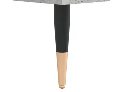 Online Mesa de centro | Mesa de apoio 90x60x35 cm derivados madeira cimento Cinzento