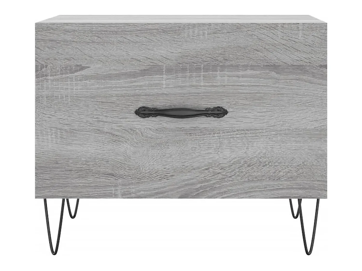 Clearance Mesa de centro | Mesa de apoio 50x50x40 cm derivados madeira sonoma cinza Cinzento