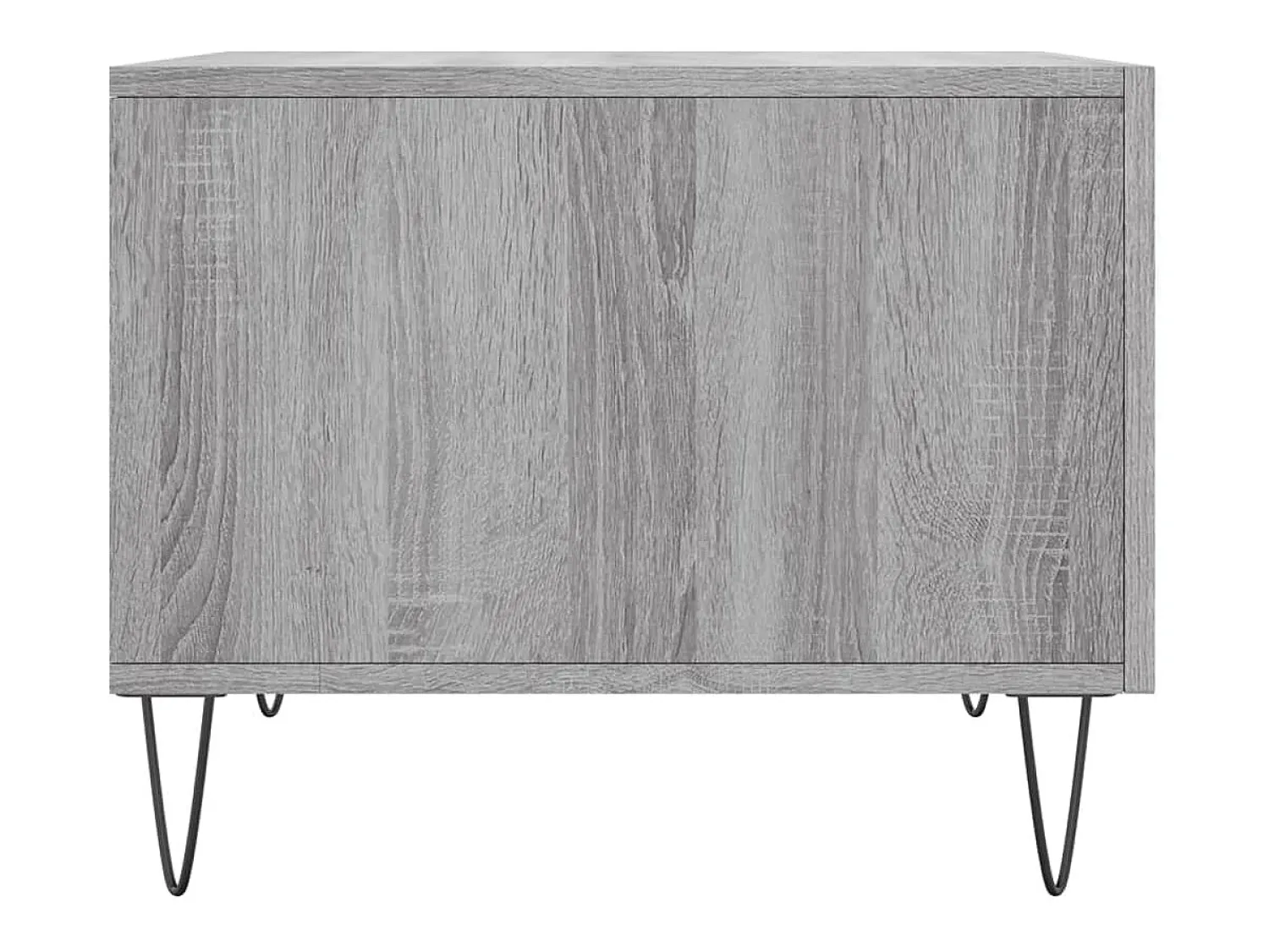 Clearance Mesa de centro | Mesa de apoio 50x50x40 cm derivados madeira sonoma cinza Cinzento