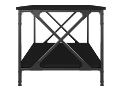 Mesa de centro | Mesa de apoio 80x50x45 cm derivados de madeira/ferro^ Mesa De Centro