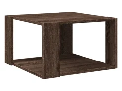 Mesa de centro | Mesa de apoio 51.5x51.5x30 cm deriv. madeira carvalho^ Mesa De Centro