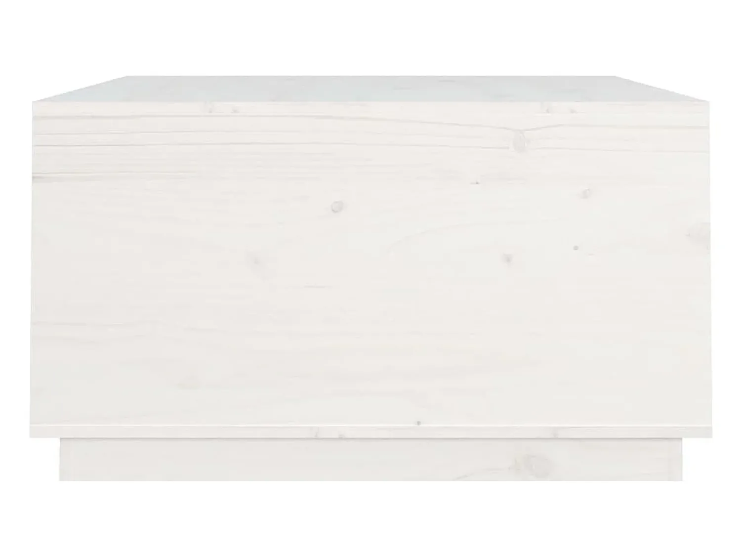 Mesa De Centro* Mesa de centro | Mesa de apoio 80x80x45 cm pinho maciço Branco
