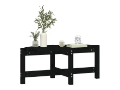 Mesa de centro | Mesa de apoio 87x48x35 cm madeira de pinho maciça^ Mesa De Centro