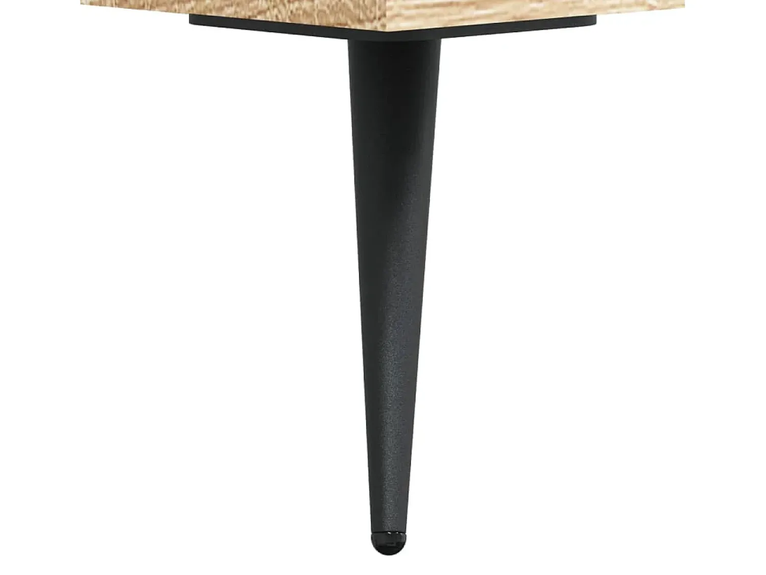 New Mesa de centro | Mesa de apoio 50x50x40 cm derivados de madeira carvalho sonoma Castanho