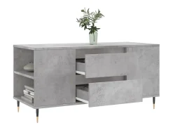 Mesa De Centro* Mesa de centro | Mesa de apoio derivados de madeira cinza cimento Cinzento