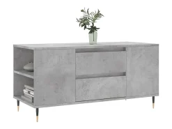 Mesa De Centro* Mesa de centro | Mesa de apoio derivados de madeira cinza cimento Cinzento