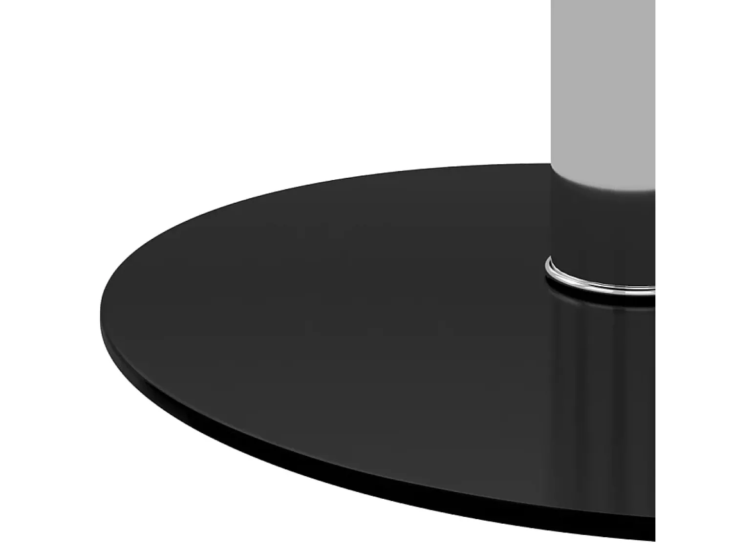 Mesa de centro | Mesa de apoio 40 cm vidro temperado^ Mesa De Centro