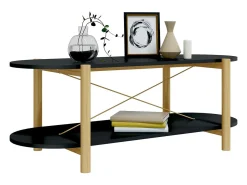Mesa de centro | Mesa de apoio 110x48x40 cm derivados de madeira^ Mesa De Centro