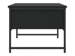 Mesa De Centro* Mesa de centro | Mesa de apoio 101x49x39.5 cm derivados de madeira Preto
