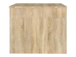 Mesa de centro | Mesa de apoio 80x50x40 cm derivados madeira carvalho sonoma^ Mesa De Centro