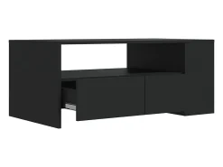 Mesa de centro | Mesa de apoio 102x55x42 cm derivados de madeira^ Mesa De Centro