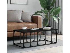 Mesa de centro | Mesa de apoio 100x50x35.5 cm derivados de madeira^ Mesa De Centro
