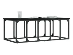 Mesa de centro | Mesa de apoio 100x50x35.5 cm derivados de madeira^ Mesa De Centro